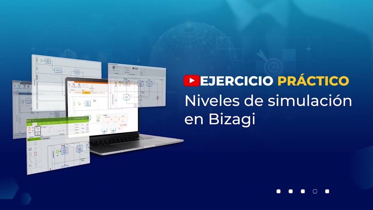 Niveles de simulación en Bizagi 💻 | Ejercicio Práctico