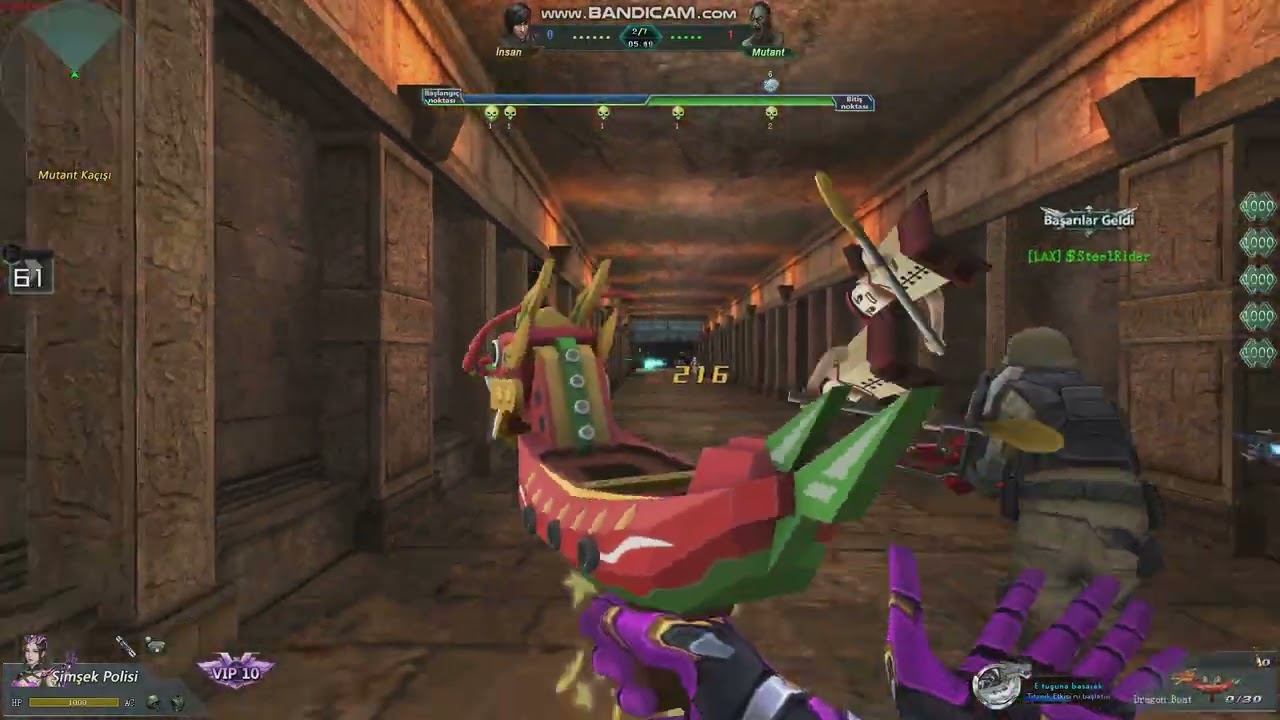 Battle Teams Mutant Kaçış Modu Bitirmek