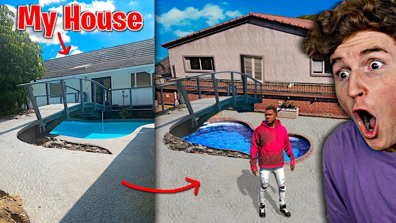 Я нашёл свой собственный ОСОБНЯК в GTA 5.. (Моды)