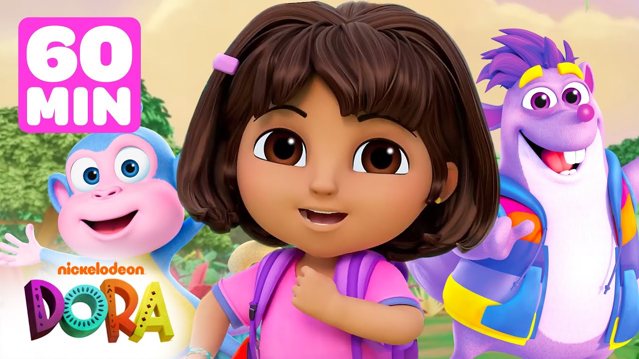 Dora Mejores Amigos Marathon! #2 💕 60 Minutes of Best Friends Boots, Tico & More! | Dora & Friends