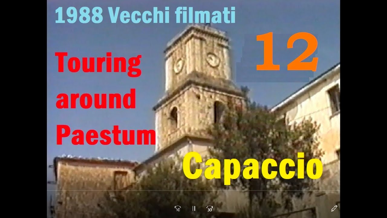 1988 &ndash; Vecchi filmati. Touring around Paestum (12) - Capaccio