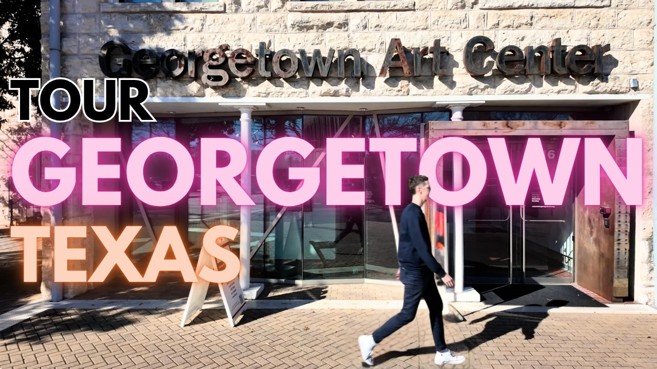 FULL TOUR of Georgetown Texas | The Most Charming Austin Texas Suburb!