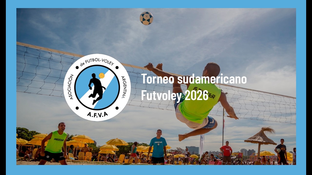TORNEO SUDAMERICANO DE FUTVOLEY 2026 - EN VIVO
