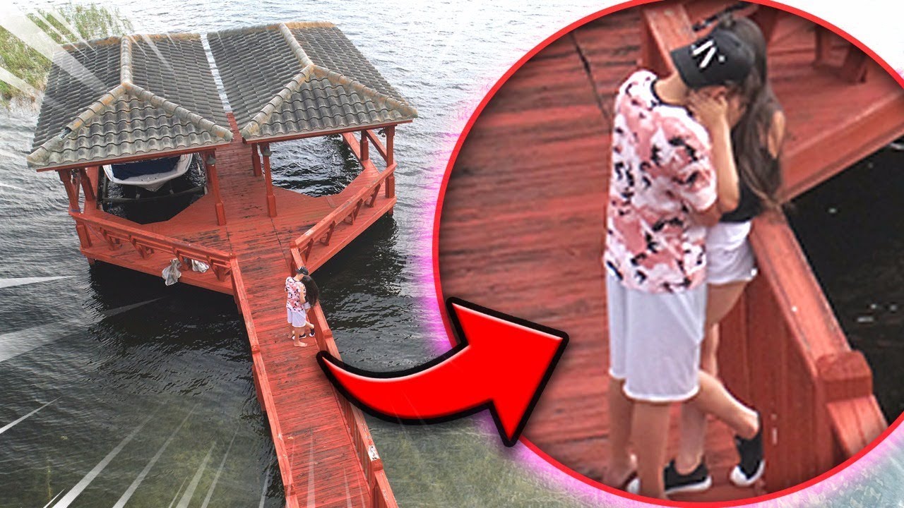 FLAGREI ELES DE DRONE NO LAGO ! ‹ PORTUGAPC ›