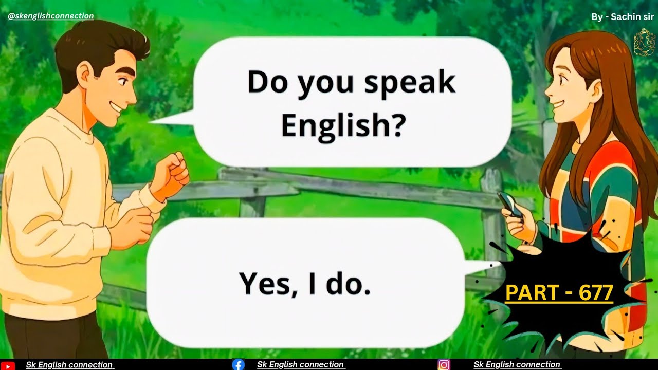 PART - 677 / learn important conversation / daily use english conversation / #skenglishconnection