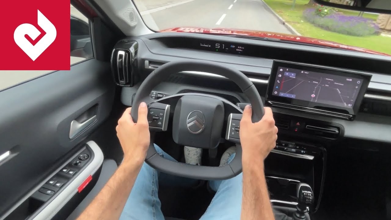 POV Citroen C3 1.2 100 CV | Intro, cockpit, driving, parking