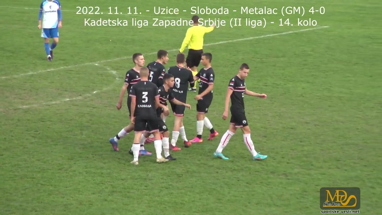 2022. 11. 11. - Uzice - Sloboda - Metalac 4-0 - Kadetska liga Zapadne Srbije (II liga) - 14. kolo