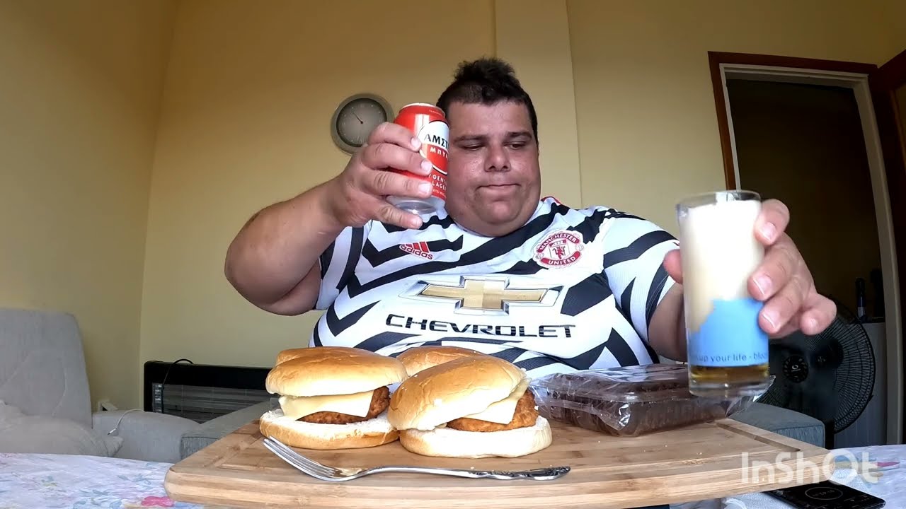 Tasty, 🙂  Greek Dinner 🍔Burgers,🥮 Chocolate Cake and🥤 Beer. ASMR, MUKBANG ENJOY!! (Talking) 😊