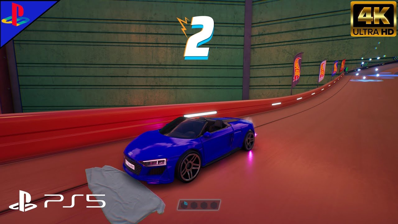 Hot Wheels Unleashed 2 Español 🙃 Carrerita rápida con el Audi R8 Spyder 🙃 Ps5 Gameplay