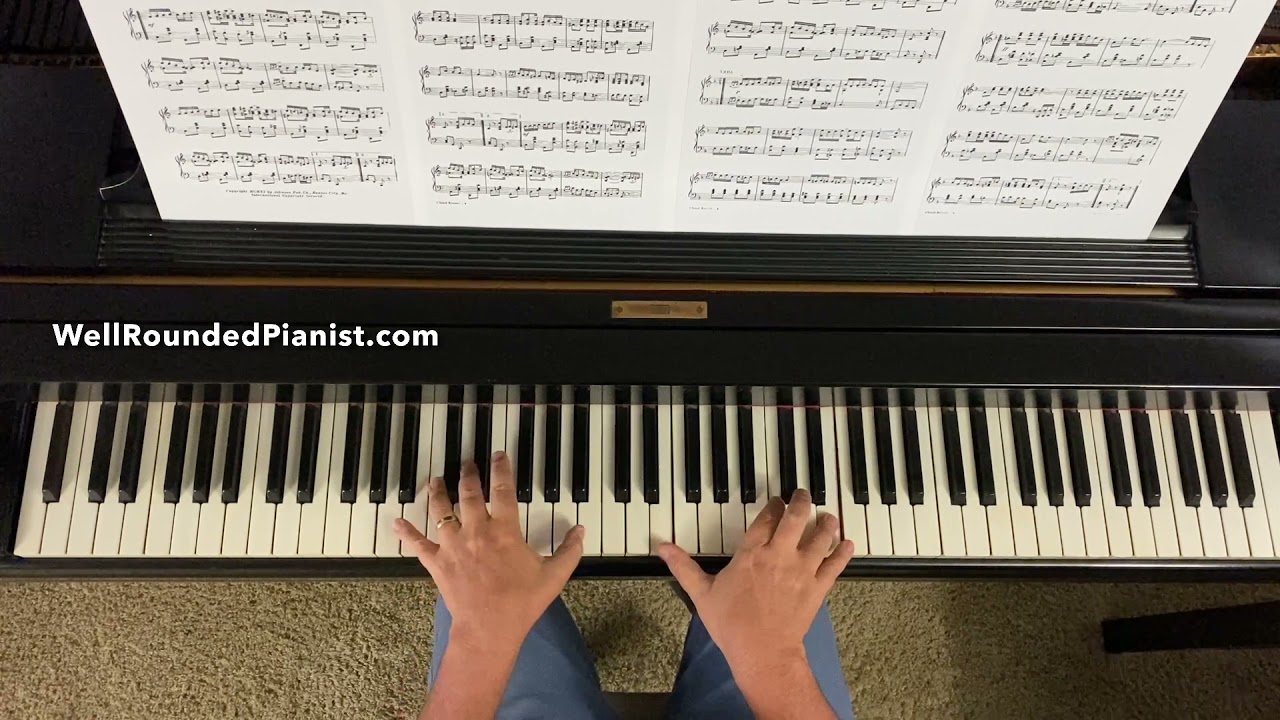 CLOUD KISSER RAG by Charles Johnson (alias: Raymond Birch) | Cory Hall, pianist