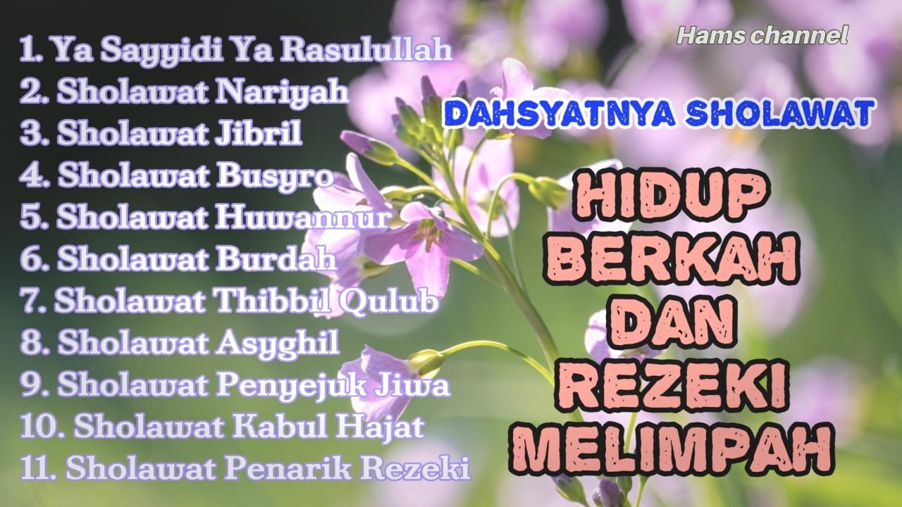KEAJAIBAN SHOLAWAT JIBRIL PELANCAR REZEKI DARI SEGALA ARAH - SHOLAWAT NABI MERDU TERPOPULER 2026