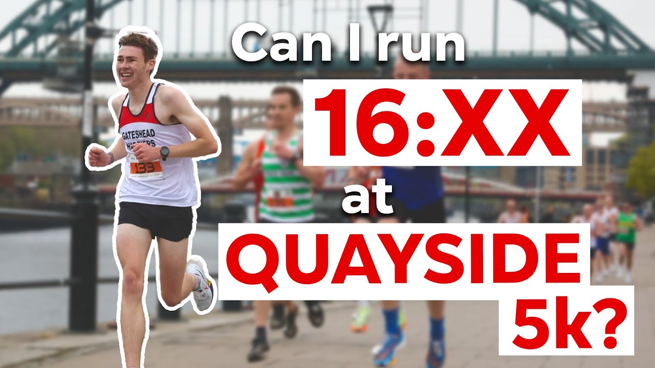 Chasing *16 minutes* at QUAYSIDE 5k! | Race Vlog