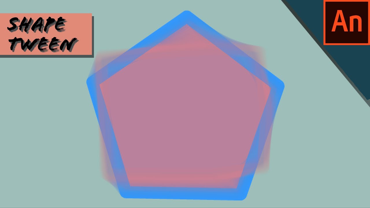 How To Make Shape Tween In Animate