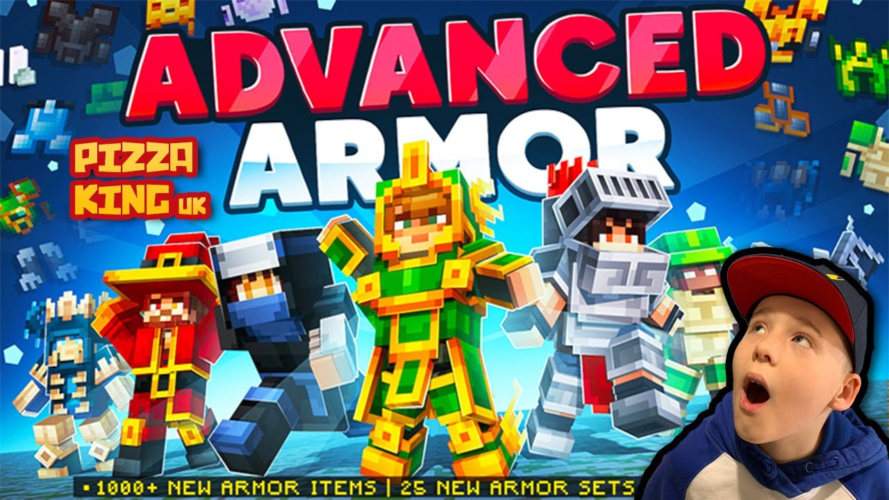 OVERPOWERED armor in Minecraft with Advanced Armor pack mod!
