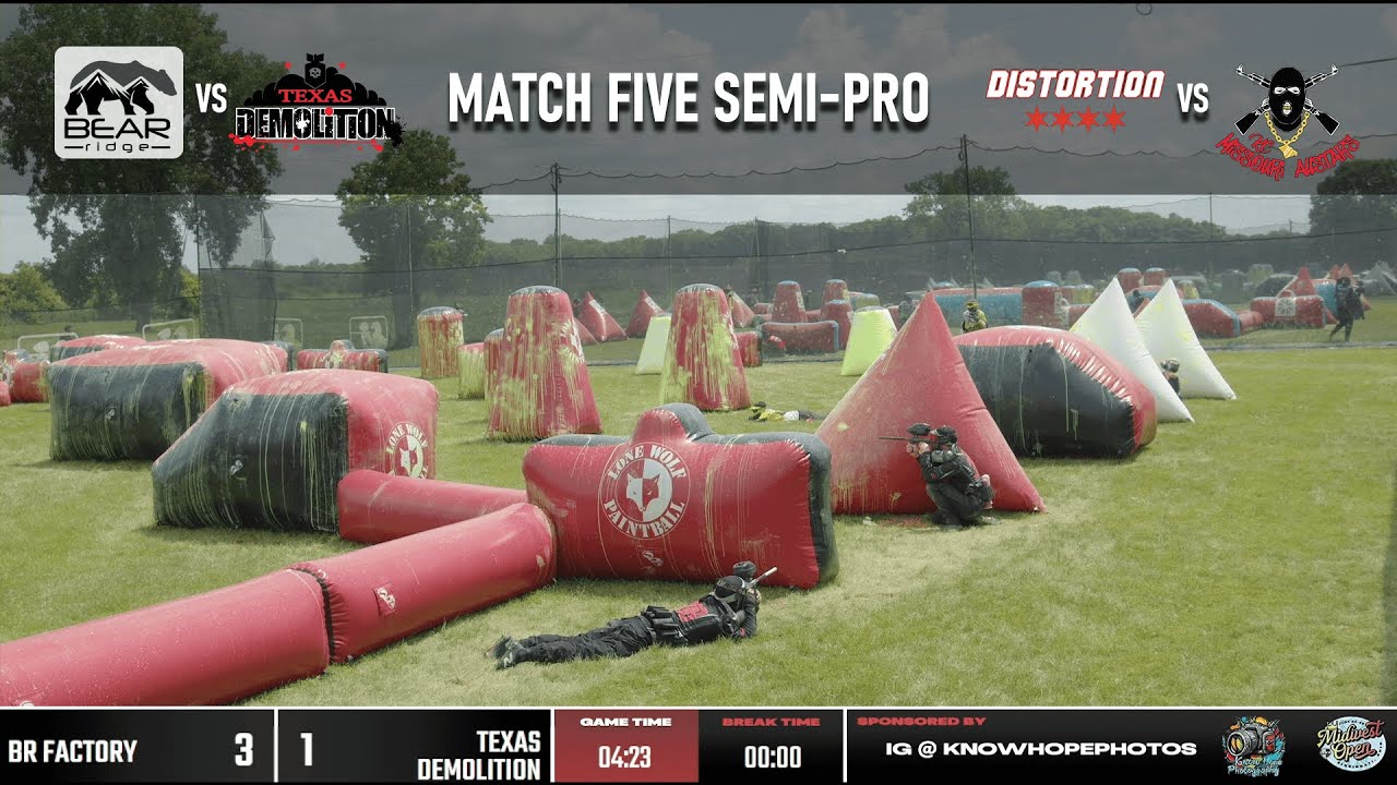 BR Factory Vs Texas Demolition | Distortion Vs KC Missouri Allstars | Cincy Friday June 20th Match 5