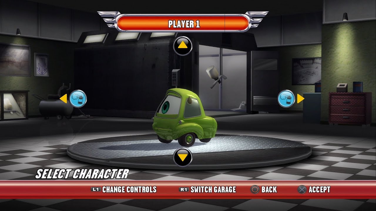Cars Race-O-Rama PS3 - Mike Gameplay (RPCS3)