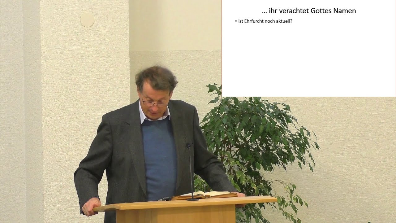 Eine Frage der Ehre (Maleachi 1,5-2,9)
