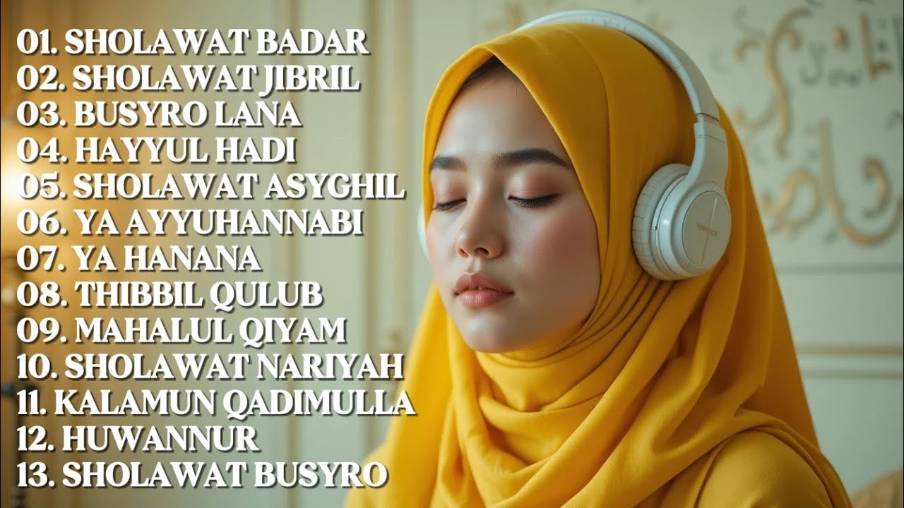 Kumpulan Sholawat Jibril, Badar & Nariyah 2026 | Dzikir Pembuka Rezeki & Hati Tenang