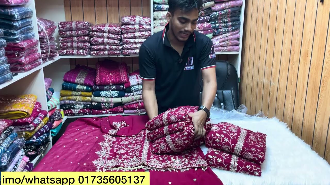 2026 Eid ফার্সি ড্রেস পাকিস্তানি ইনস্পায়ার্ড প্রিমিয়াম ড্রেস 