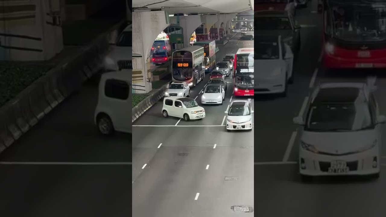 車CAM直擊 - P牌司機表演三手軚掉頭～Pass！繼續前進