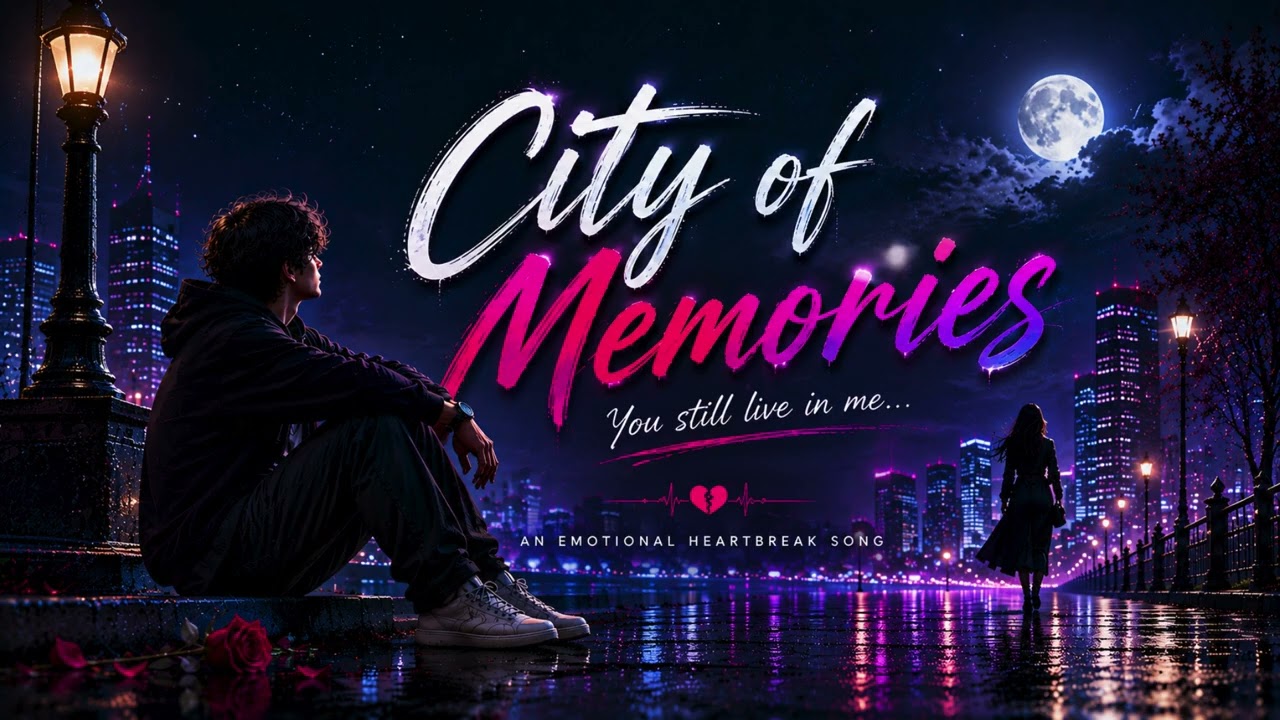 CITY OF MEMORIES 🌧️ | Emotional Night Drive Song | Dark Pop Heartbreak Anthem&rdquo;