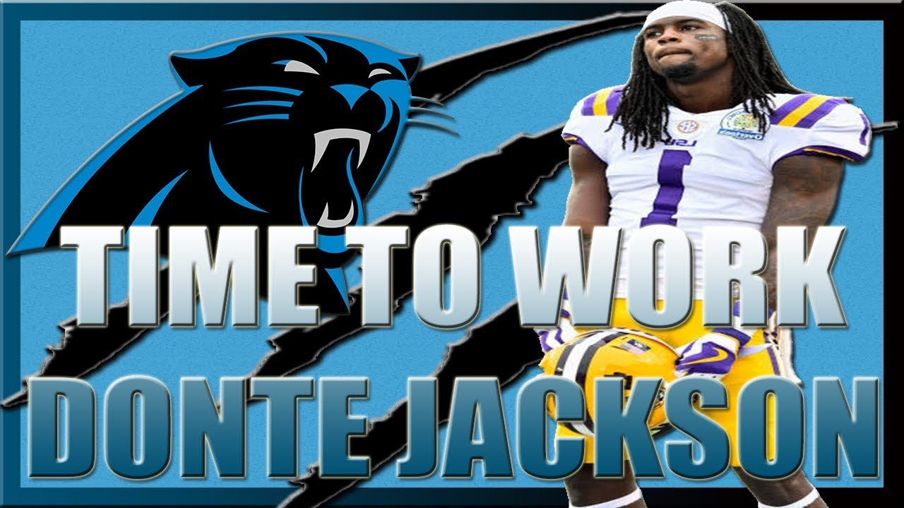 CAROLINA PANTHERS DRAFT DONTE JACKSON IN THE 2ND ROUND!! | @Shellitronnn