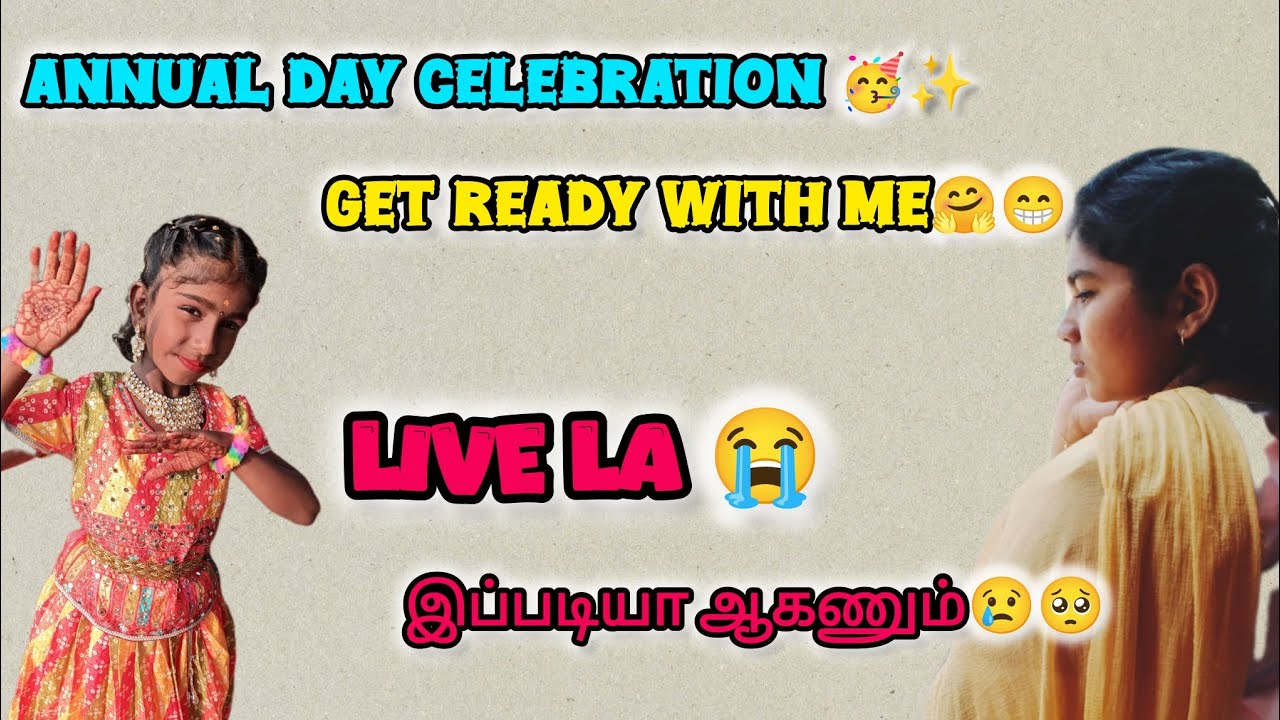 Abikutty 🫂 ooda get ready 😍 with me 🤗 and live issues problem 😭