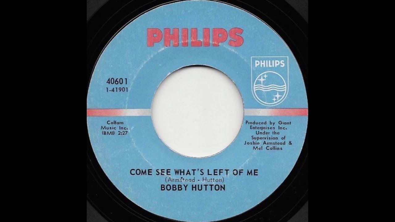 Bobby Hutton...Come see what's left of me...  1969 .