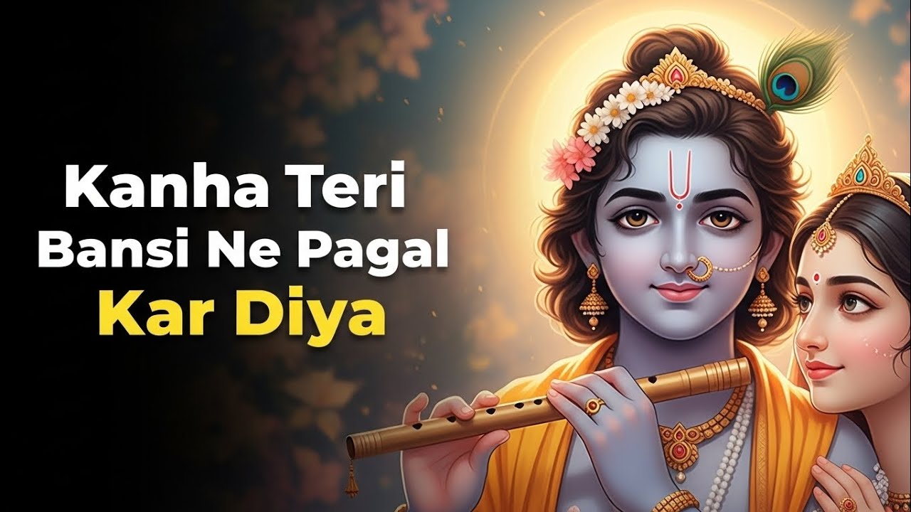 कान्हा तेरी बंसी ने पागल कर दिया 🙏 | Heart Touching Krishna Bhajan | Radha Rani Bhakti