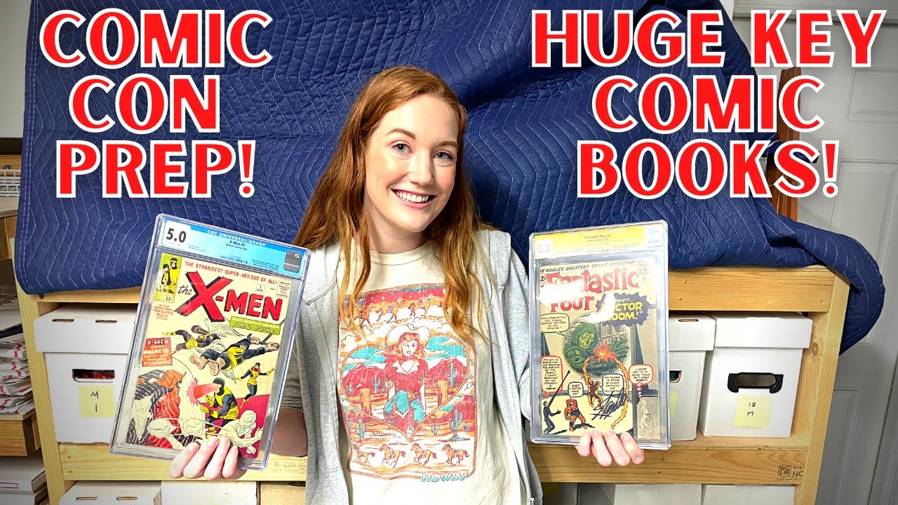 Collector Prepares Inventory for HUGE Florida Comic Con! + GIVEAWAY!!!
