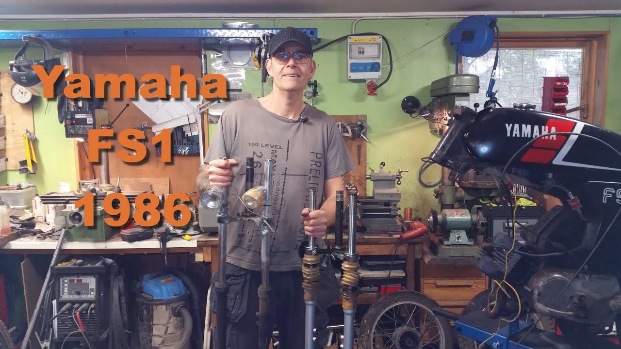 Yamaha fs1 1986 - Fixar framgaffeln. Jag tror att det blir bra 🙂 del 5