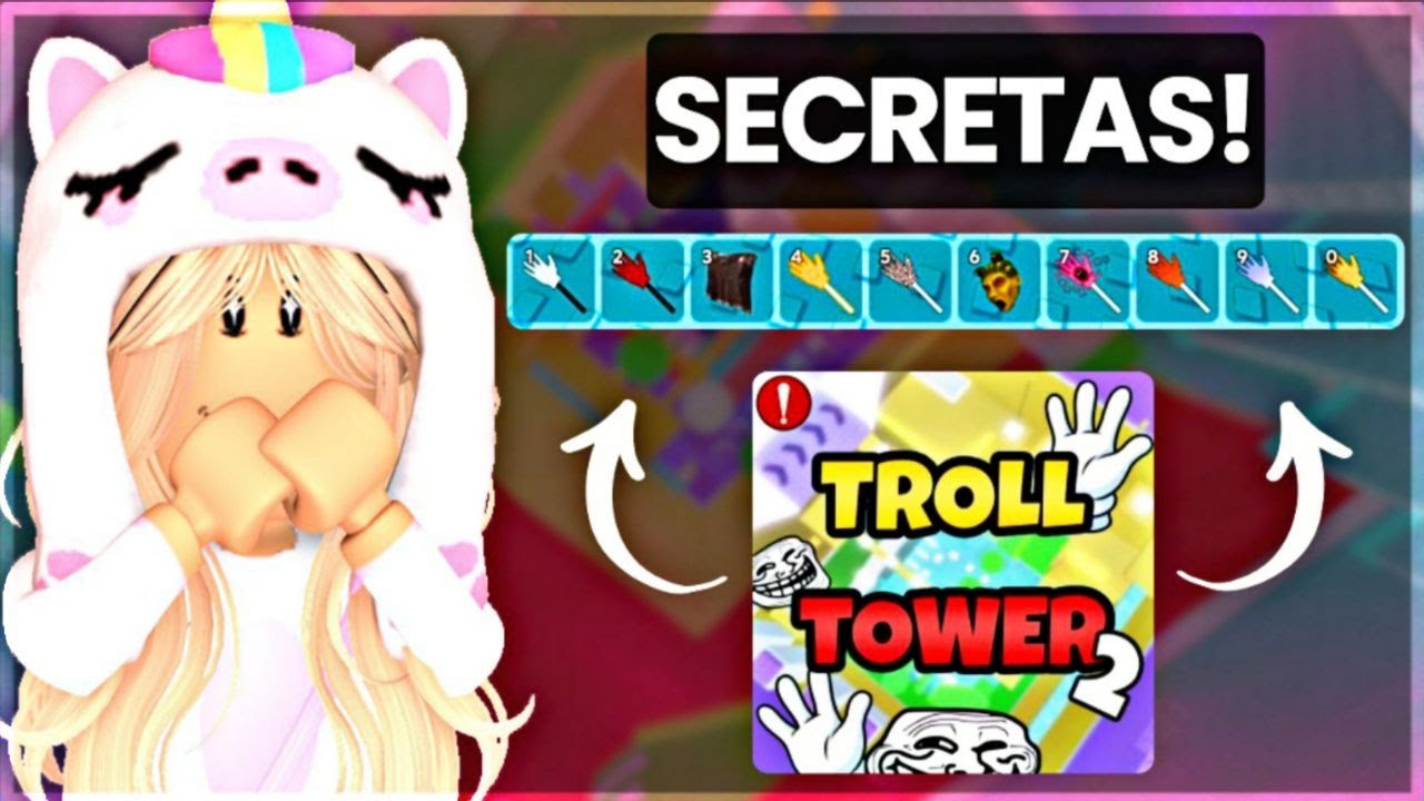 Encontrei muitas SLAPS SECRETAS na TORRE TROLL 2