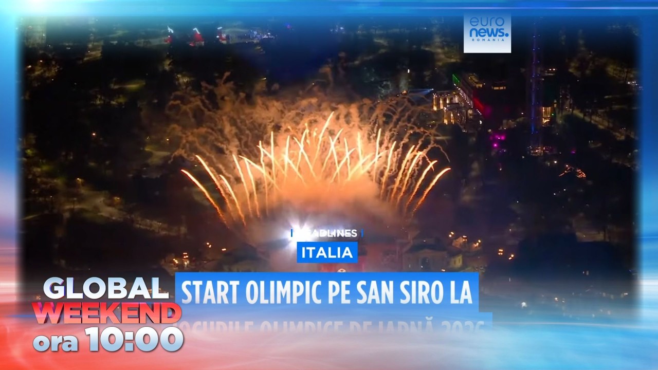 Global Weekend - Știrile Euronews România - de la ora 10:00, 07 februarie 2026