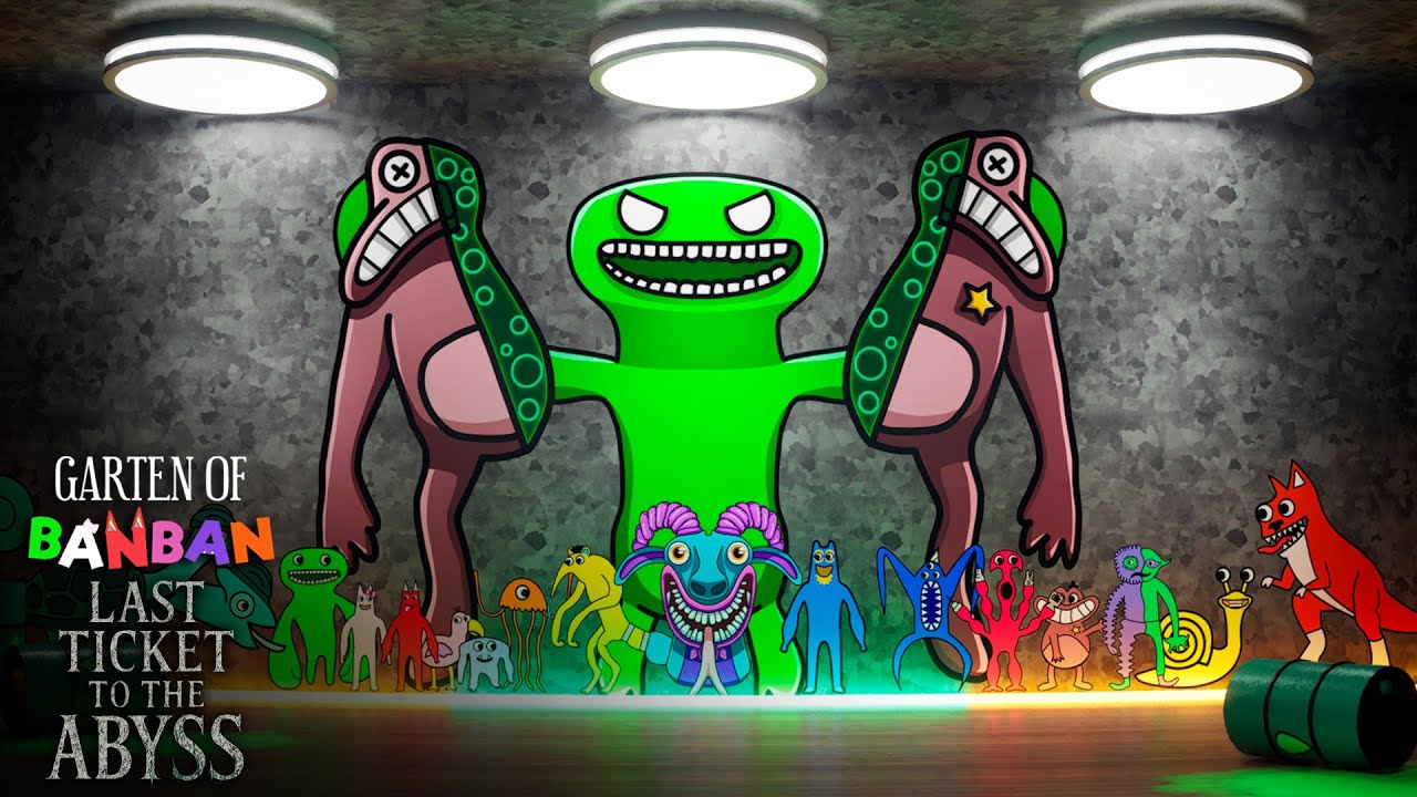 Garten of Banban 9 - ALL NEW BOSSES + SECRET ENDING (Gameplay #109)