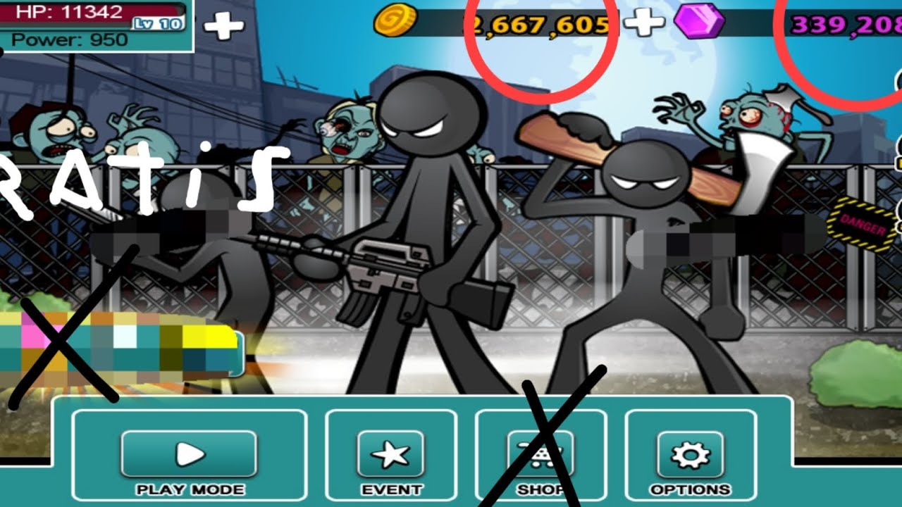 3 formas de obtener diamantes y monedas gratis para stickman 5 (sin pagar,sin hackssin virus) 🤑🤑😎