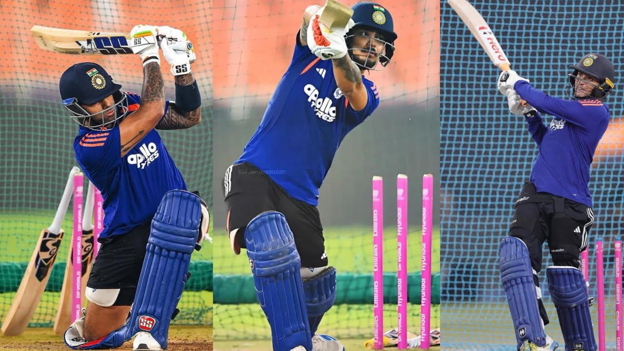 Surya Kumar, Ishan, Abhisek and India's practice session in chennai for IND vs ZIM Super 8 match