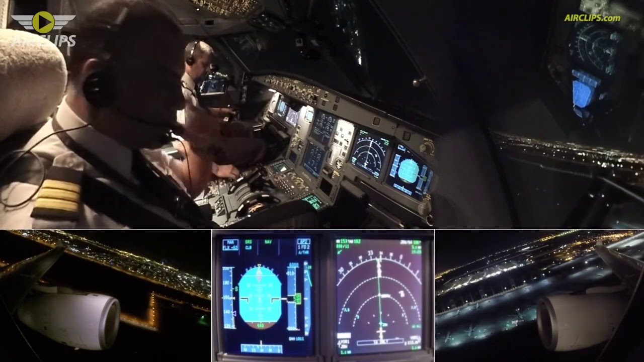 Fantastic Cockpit Views! Saudia A330-300 Takeoff out of Jeddah!  [AirClips]