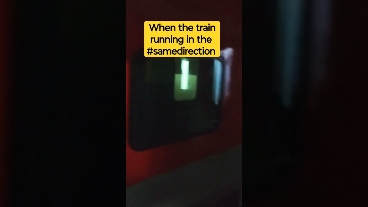 Train running in the same direction #train #mechanicalproperties #station #railway #travel #ezyways