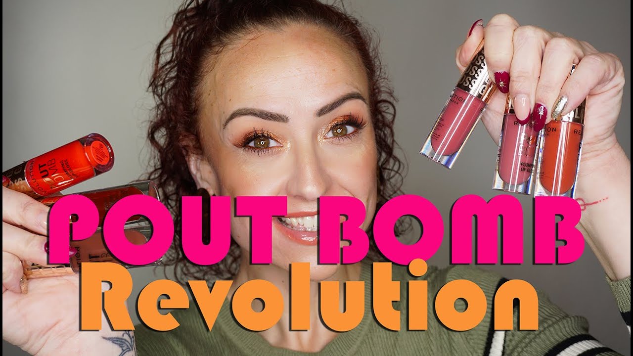 ¡¡Todos los glosses POUT BOMB de REVOLUTION!!