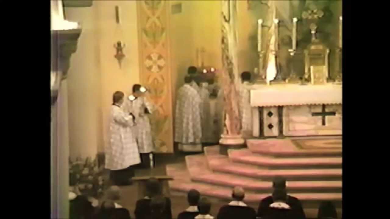 Fr. James Batcha 1st Divine Liturgy 08/25/85