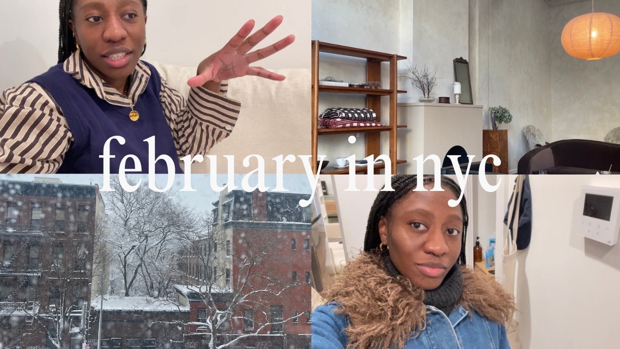 making a movie with a 9-5 corporate job | february nyc vlog