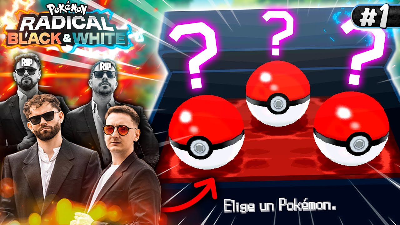 NOS TOCA ESTE INICIAL y sale mal... 😭 Pokemon RADICAL B&W Versuslocke Ep1