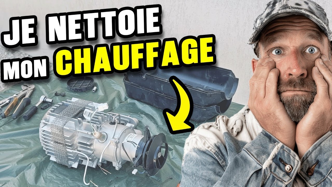 J’ouvre mon chauffage après l’hiver en Laponie… Surprise totale !