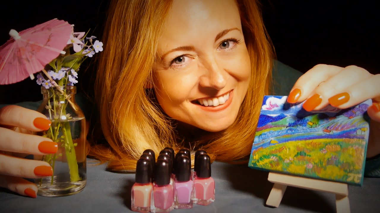 Binaural ASMR Whisper - Little Sounds of Small Things - Glass/Paper/Card/Wood/Water