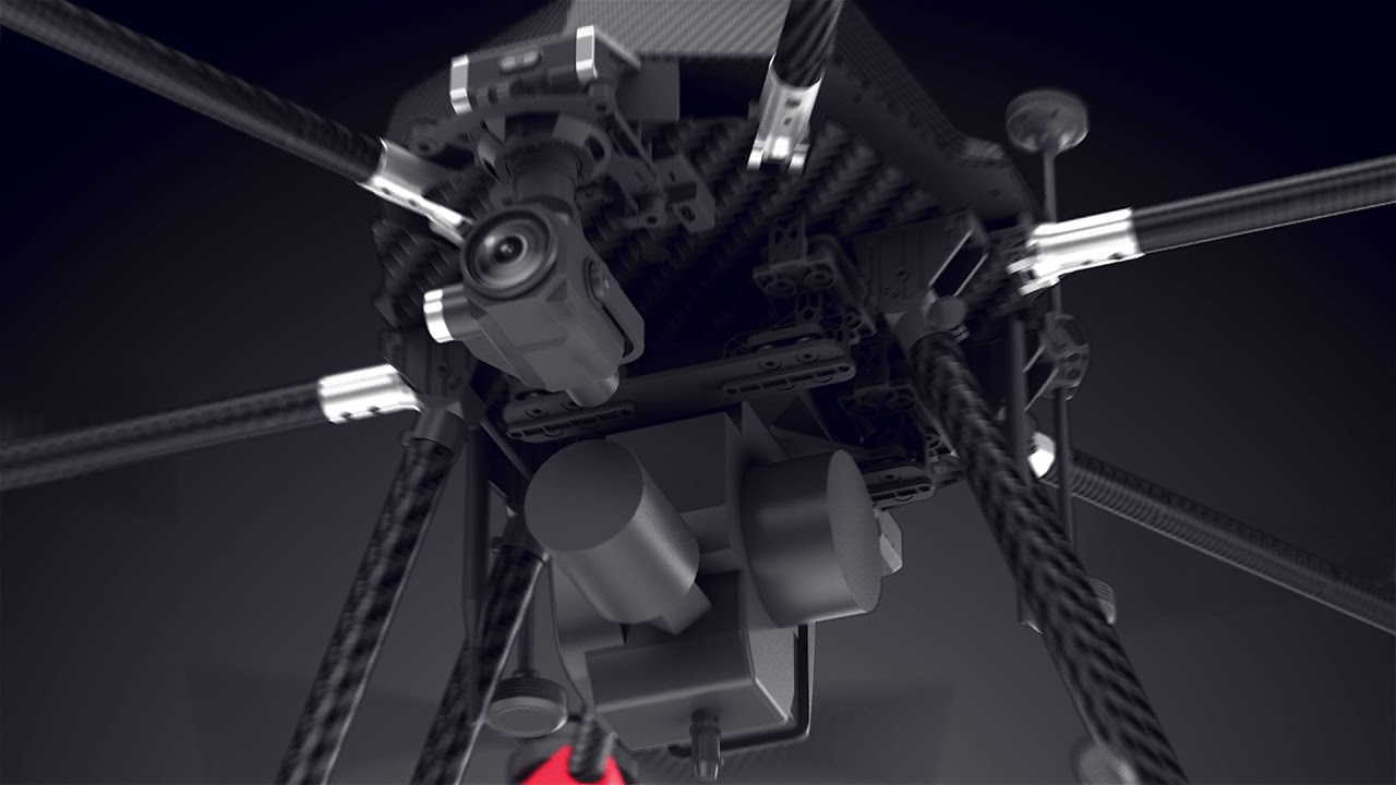 QL 1200 Petrol-electric hybrid drone