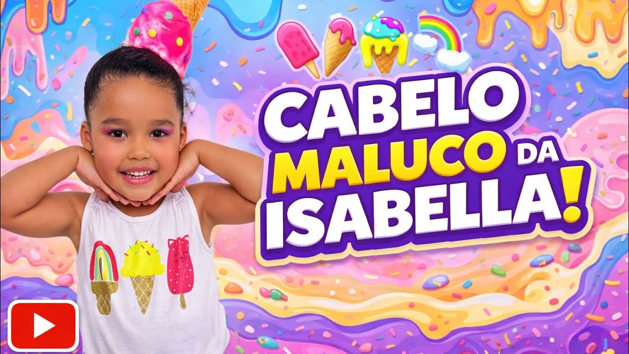 O CABELO MALUCO MAIS DOCE DO MUNDO 🍦