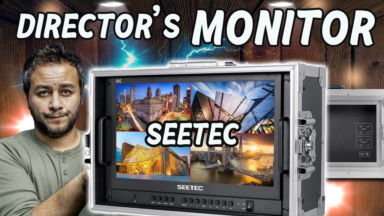 Best Budget Friendly Director's Monitor | SEETEC ATEM 156-CO