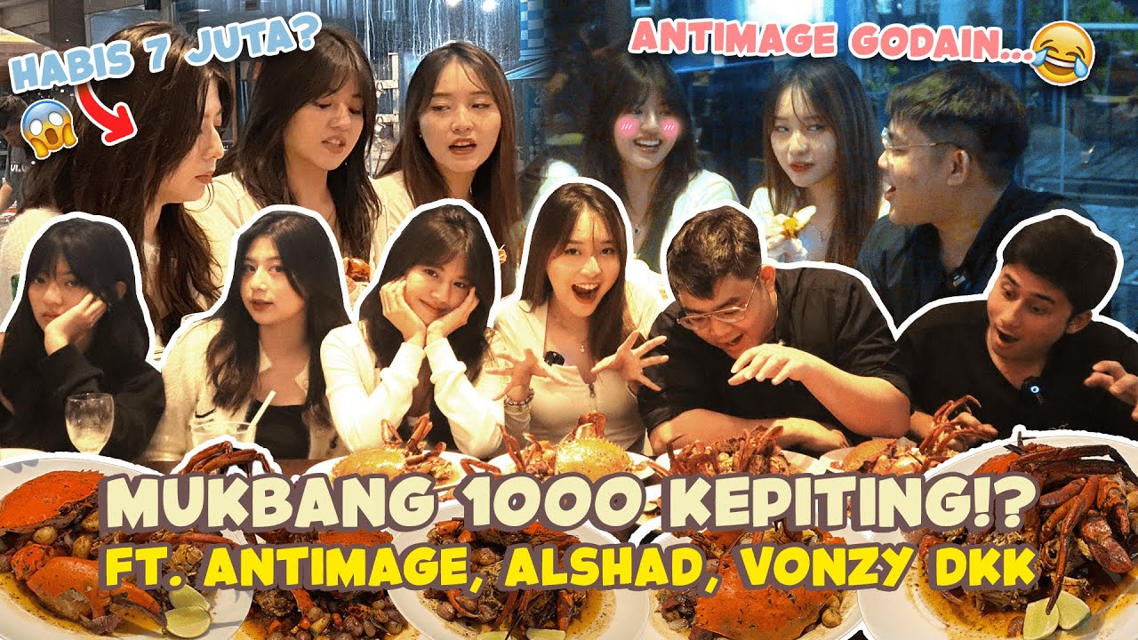 MUKBANG ANTIMAGE DAN BA ONIC, SALTING SM VONZY?!! ABIS 7 JT DIBAYARIN SULTAN ALSHAD!!