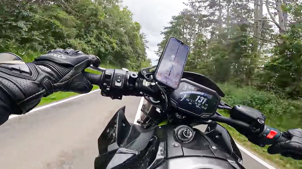 KAWASAKI Z900 |  WHEELIES & "CRASH"  | GOPRO POV - BenoitVisuals