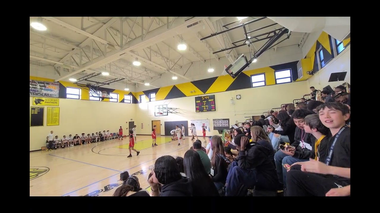 2/9/2026 Mayberry vs Wilbur Middle School Basketball Wichita KS